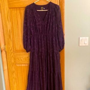Elegant Purple Dress